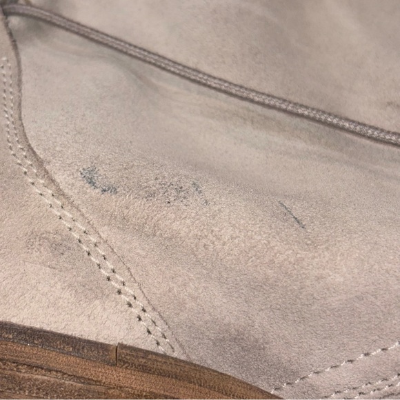 Diba True Cream Suede Rosie Booties Boots size 10 - Picture 8 of 10